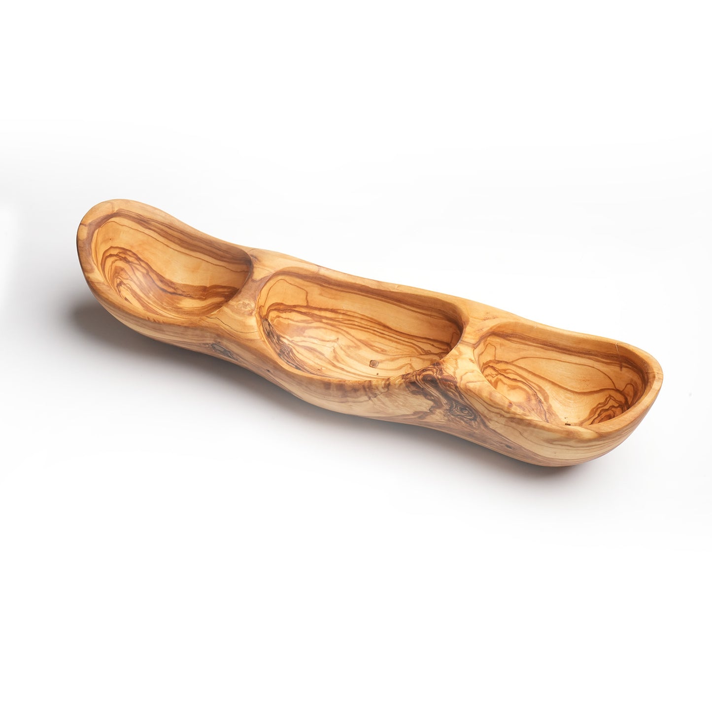 Serving bow - Olivewood handwrought