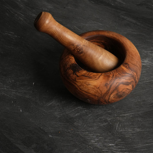Unique Spice Herbs Crusher Mortar with Pestle