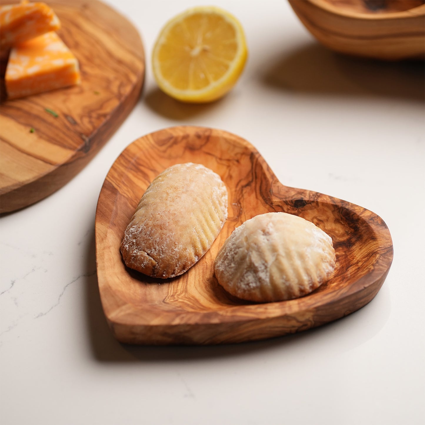 Natural Heart Serving Plate