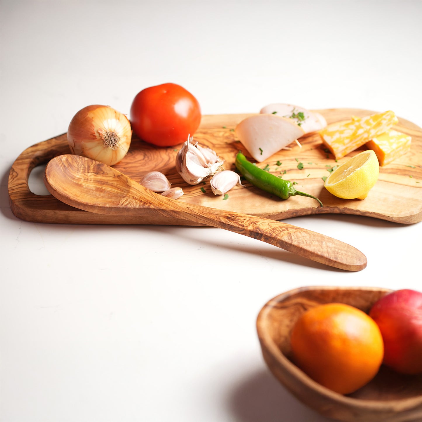 Olive Wood Charcuterie Board